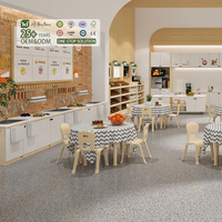 Ensemble table et chaises en bois Hikeylove Modern Montessori pour enfants, crèche, garderie, salle de classe, centre d'apprentissage préscolaire