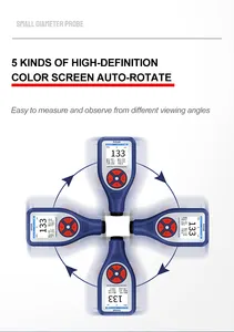 Misuratore di spessore di vernice per auto Fe e sonda di rivestimento NFe misuratore di spessore identificano misuratore di spessore per metallo e Non conduttivo