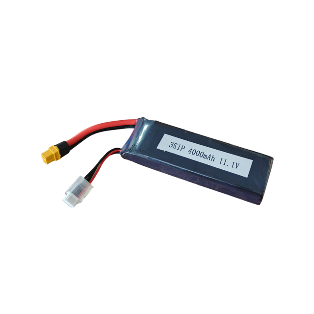 3S1P Lithium Polymer Battery Pack 11.1V 4000mAh Rechargeable LiPo Battery With BMS Protection for Portable Electronic Device