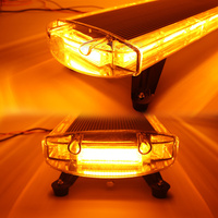 Rot-Blaue Amber COB LED Warnleuchte 30-72 Zoll Notfall-Stroboskop-Lichtleiste 12V 24V für Auto-LKW Sicherheitssignalleuchte