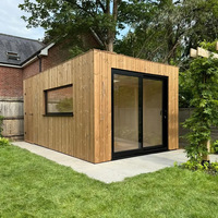 Maison modulaire préfabriquée en bois, bureau de jardin, studio extérieur pour invités, mini-maison