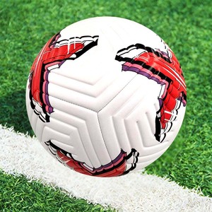 ลูกฟุตบอลเย็บด้วยเครื่องจักร ขนาด 2-5 สำหรับฝึกซ้อมและแข่งขันในร่ม/กลางแจ้ง สำหรับผู้ใหญ่ - Product Image 2