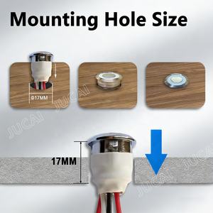 Contrôleur de luminosité variable <span class=keywords><strong>sans</strong></span> paliers personnalisé 5V-24V DC pour bande lumineuse <span class=keywords><strong>LED</strong></span>, variateur de lumière, bouton de commande, variateur <span class=keywords><strong>LED</strong></span>, interrupteur tactile - Product Image 5