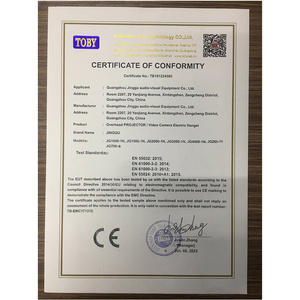 JGST Stock adéquat 1m 2m 3m hauteur réglable rétractable <span class=keywords><strong>motorisé</strong></span> plafond caméra encastrée projecteur cintre ascenseur plafond montage - Product Image 6