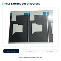 Film thermique en graphite naturel personnalisé bleu avec languette de retrait pour dissipation de chaleur pour téléphone portable, ordinateur portable, tablette et appareils électroniques