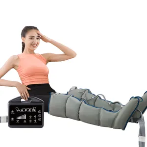 Máquina de masaje de compresión de aire para piernas, masajeador de relajación, botas, terapia de recuperación, linfática