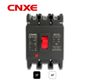 Interruptor Automático de Caja Moldeada CNXE CHM1-125L/3300 3P/4P MCCB 125A con Certificación CE, Protección Contra Cortocircuitos de 25kA, 400V Comercial - Product Image 1