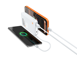 Cargador Portátil Magnético Personalizado LC03 OEM 4 en 1 con Cable Integrado, 20W PD, 15W Inalámbrico, Certificaciones 3C, CE, FCC, RoHS, UL - Product Image 6