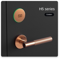 Cerradura de Puerta de Hotel con Lector de Tarjetas RFID de Alta Seguridad, Entrada sin Llave, Cerradura Electrónica de Embutir para Apartamentos, Diseño Dividido