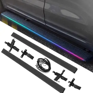 Estribos elétricos de lançamento automático para Chevy Colorado 2015-2023 Power Side Step com luz