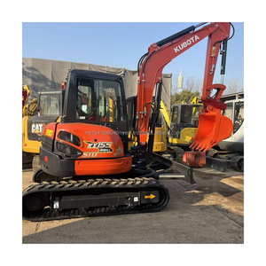   Excavadora KX155 Usada, Motor Original con Pocas Horas de Uso, Certificación CE, Ideal para Trabajos de Excavación y Aplicaciones en Huertos - Product Image 1