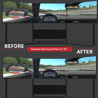 Kit Racebear Bezel Free de 21-55 Pulgadas para Simulación de Carreras |   Monitor para Simulador de Carreras