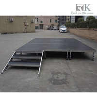 La plate-forme portative ronde et la hauteur d'étape de bonne qualité de RK peuvent être Offres Spéciales mobile réglable d'étape