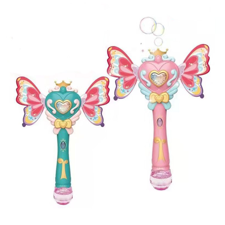Автоматическая пузырчатая палочка-бабочка для игр на открытом воздухе