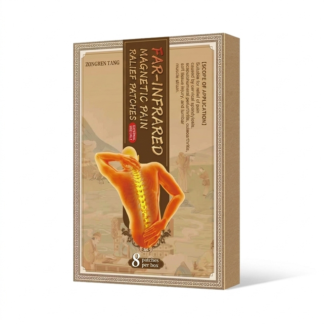 Herbal Pain Relief Patch OEM with Heat Therapy for Back Neck & Knee Body Pain