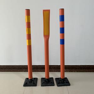 حاجز السلامة على الطرق <span class=keywords><strong>PVC</strong></span> حاجز مرن يمكن عمله على الطريق حاجز عاكس لتحديد الخطوط مانع حركة المرور في الطرق - Product Image 4