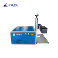 Machine de marquage laser à fibre 3D refroidie par air 100W pour lettres arabes sur claviers, ordinateurs et applications plastiques