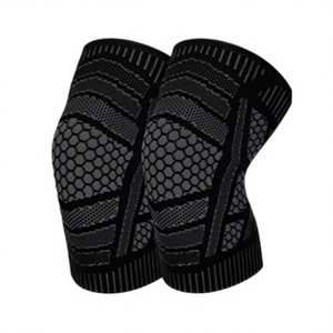 PROFIT SPORTS Genouillères de compression robustes et durables pour unisexe, fitness, entraînement en salle de sport, haltérophilie, soutien sportif en néoprène - Product Image 1