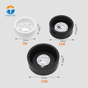 Plafonnier LED décoratif d'intérieur avec spot, base <span class=keywords><strong>GX53</strong></span>, <span class=keywords><strong>IP44</strong></span>, CRI90 élevé, anti-éblouissement, design moderne pour la maison et le bureau - Product Image 6