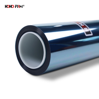 HOHOFILM Film nano carbone 2 plis pour vitres de voiture, film teinté bleu 70% VLT, isolation élevée, rejet UV, film teinté pour vitres de voiture