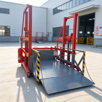 Plateforme de levage électrique mobile, rampe de déchargement portable pour camions et conteneurs