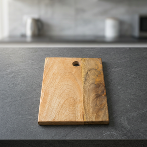 Planche à découper en bois rectangulaire avec poignée antidérapante pour la cuisine - Product Image 3