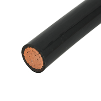 Cable Eléctrico Flexible de Cobre THHN, Calibre 8AWG, 6AWG, 4AWG, 3AWG, 2AWG, 1AWG, Conductor de Cobre, Aislamiento de PVC, 600V