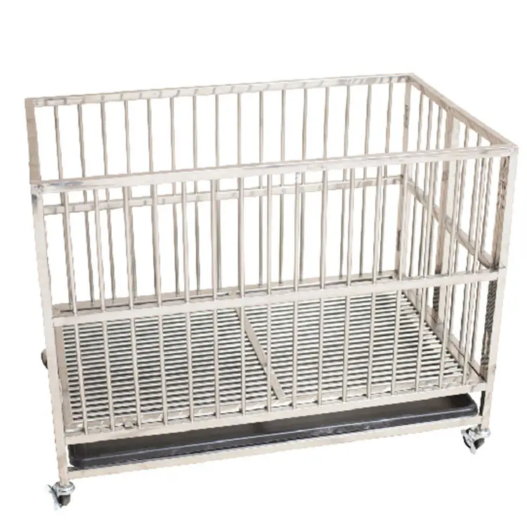 HF cages for dogs houses large kennel stainless steel wire cage outdoor metal animal cages