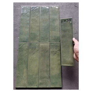 Carreaux de mosaïque en porcelaine pour dosseret de cuisine, bordure de <span class=keywords><strong>douche</strong></span> de salle de bain-longue bande, décoration murale étanche (300x75mm) - Product Image 3