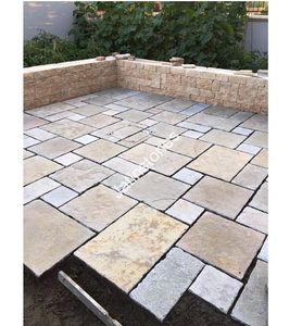 Dalles de pierre calcaire naturelle jaune Tandoor, qualité supérieure, carreaux de pierre calcaire polis pour les murs, les sols et les espaces extérieurs - Product Image 6