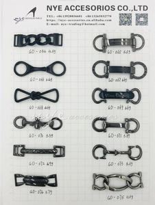 Khóa Kim Loại Chất Lượng Tốt Cho Giày Khóa Kéo Màu Đen Khóa Giày Nam Phụ Kiện Vật Liệu Giày Quyến Rũ - Product Image 4