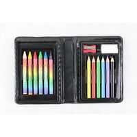 208 pièces enfants ensemble De Arte 208 pièces dessin plusieurs couleurs sûr coloration peinture Art ensemble avec planche à dessin