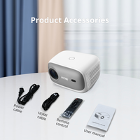 Le plus récent projecteur hy700 L009AQ réel Full HD Dlp Android Smart WIFI 3D mise au point automatique 4K 1080p batterie Home Cinema Beamer