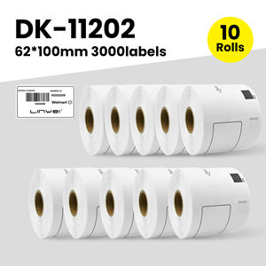 Etiquetas de Dirección Compatibles con Brother DK-11202, 62 mm x 100 mm, Paquete de 10, Compra al por Mayor - Product Image 6