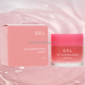 Masque de nuit pour les lèvres EX Berry, traitement réparateur et repulpant avec vitamine C et beurre de karité pour les lèvres gercées, sèches et squameuses - Product Image 4