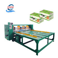 Ocean Hochgeschwindigkeits-Bleikanten-Feeder-Creaser-Slotter-Rotations schlitz maschine