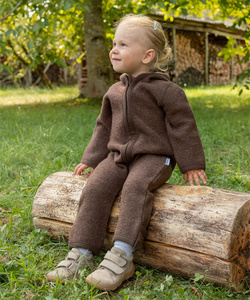 Mono de lana merino OEKO-TEX para bebé, de lana orgánica RWS, con puños plegables, pelele para bebé - Product Image 1