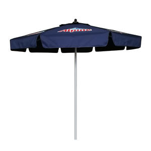 Payung Aluminium Ringan Michelob Ultra 7 Kaki dengan Ventilasi Udara Desain Tradisional Perabot Luar Ruangan untuk Penggunaan di Halaman & Hotel - Product Image 4