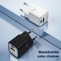 Adaptateur de voyage PD 25W PD 3.0 QC3.0 Super Fast Charging USB-C Chargeur mural universel 100-240V pour téléphones mobiles