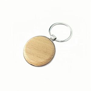 Porte-clés de luxe en bois de hêtre avec logo personnalisé, gravure laser, décapsuleur, couleur et taille personnalisables, forme maison - Product Image 3