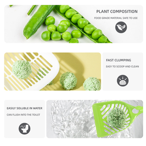 Milieuvriendelijke Spoelbare Kattenbakvulling Stofvrij Sterke Adsorptie Biologisch Afbreekbare Schoonmaakproducten Voor Huisdieren Groothandel <span class=keywords><strong>Kitty</strong></span>-Benodigdheden - Product Image 2