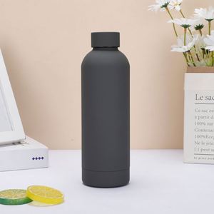 Wholesale American Style Custom Logo Rubber Coated Vacuum <b>Thermos</b> <b>Bottle</b> Sports Water <b>Bottle</b> With Strap - Product Image 5