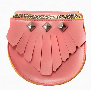 Bolsos cruzados Bolsos pequeños de moda con flecos para niños Princesa Travel Bolso de cintura con flecos lindo de un solo hombro - Product Image 3