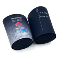 L'impression par transfert de chaleur de 12oz peut refroidir le manchon de tasse d'isolation thermique refroidisseur trapu en néoprène écologique avec base