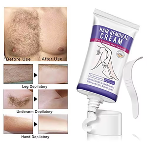 Label privé crème épilatoire indolore <span class=keywords><strong>pour</strong></span> femmes peau sensible zone du bikini dépilatoire aloès naturel <span class=keywords><strong>pour</strong></span> les aisselles - Product Image 5