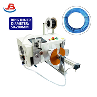 Machine automatique JB pour la mesure, la coupe, l'alignement, le regroupement et le torsion de câbles et fils, avec fonction de comptage et de ligature