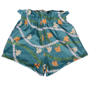 Conjunto de Top de un Hombro y Shorts con Volantes BG-1, Estampado Personalizado, Gran Venta, Ropa para Bebés Niñas en Hawái - Product Image 2