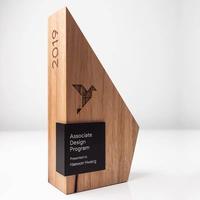 Cadeaux souvenirs, plaques de récompense en bois, trophées en MDF, trophée de bateau à voile gravé au laser