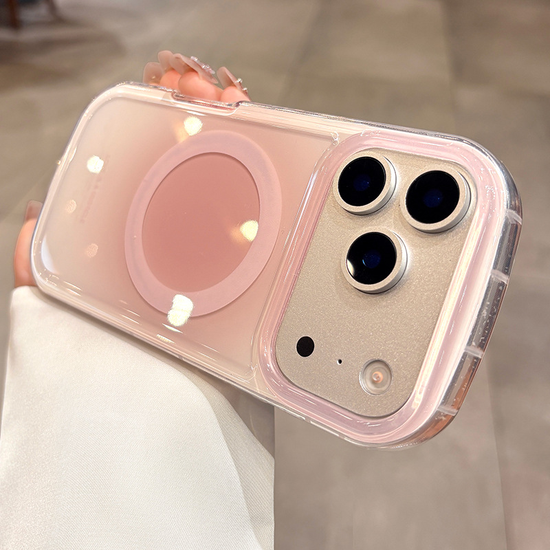 Blurred gradient pink