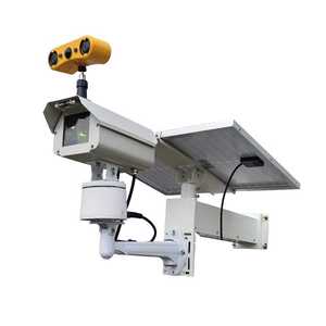 Dissuasion automatisée par laser solaire d'oiseau de rotation futée pour le vignoble de verger de ferme - Product Image 1